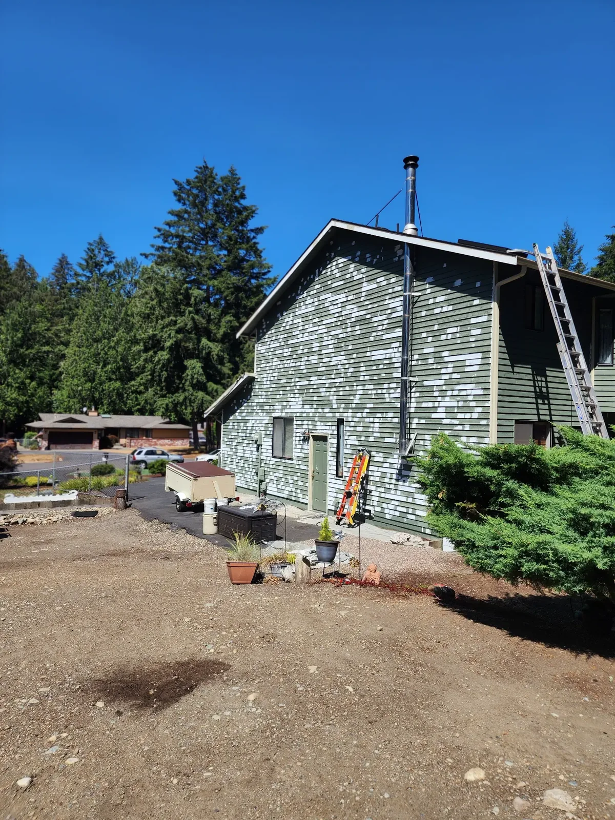 Exterior Paint Refresh before